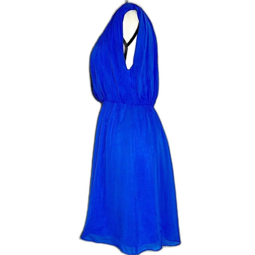 Alice + Olivia Scoop Josie Silk Mini Dress Sz S - Picture 4 of 7